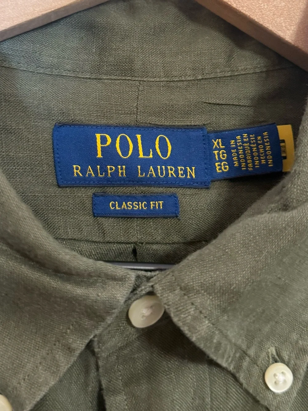 Polo Ralph Lauren Classic Fit Linen Shirt
